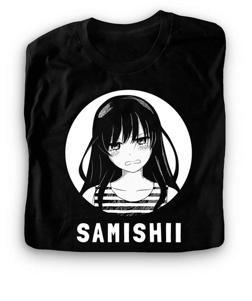 sad anime girl shirt