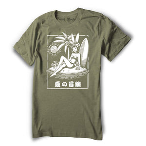 Bunny Girl Surfing T-shirt