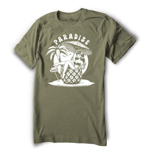 Okinawa Pineapple Girl T-shirt