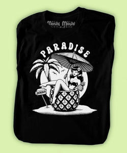 Okinawa Pineapple Girl T-shirt