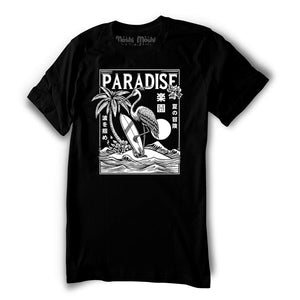 Japanese Surfing Crane T-shirt