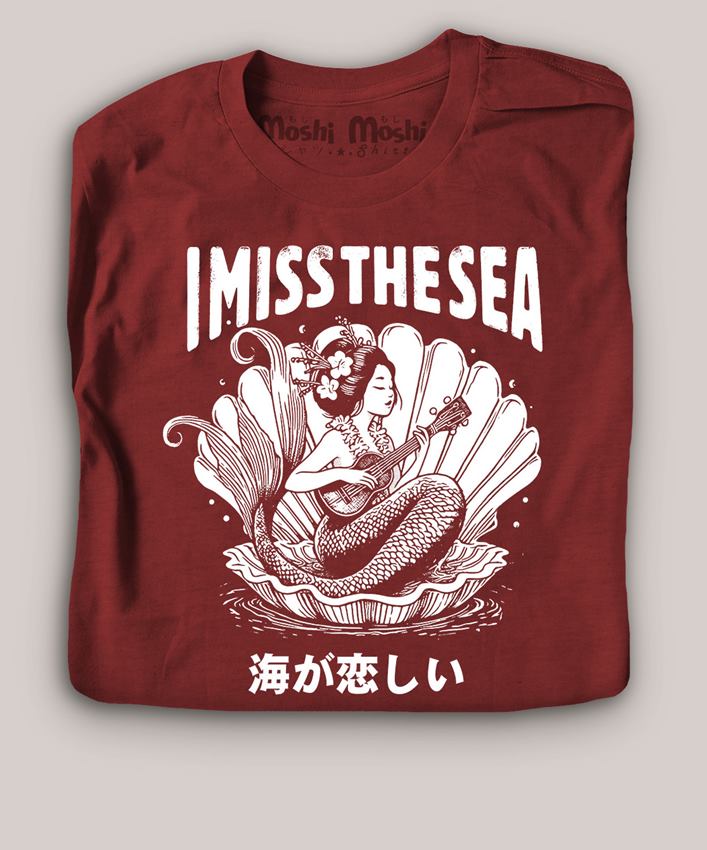 Geisha Mermaid Ukulele Shirt