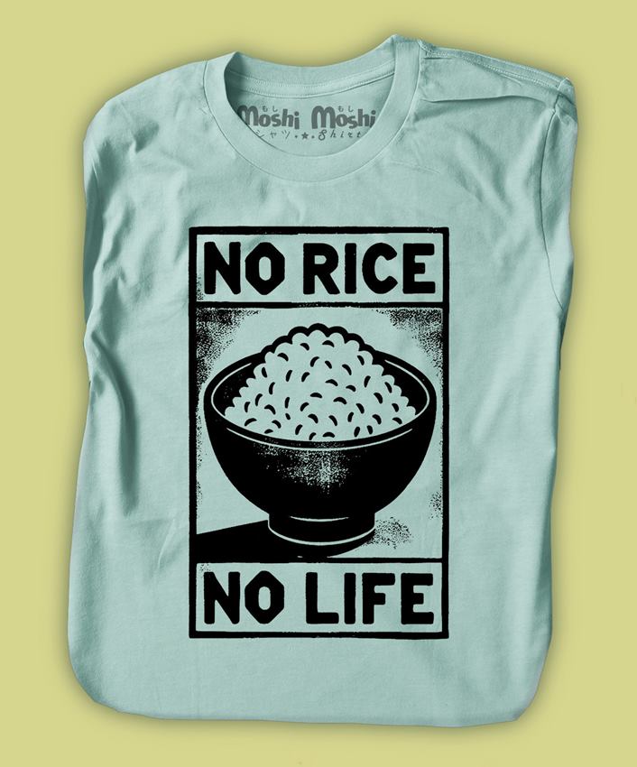 No Rice No Life T-Shirt