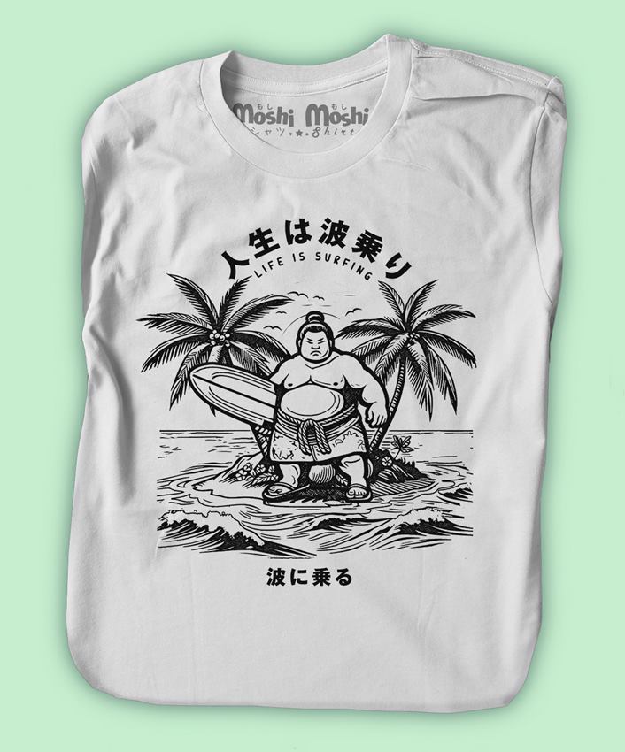 Sumo Surfing T-Shirt